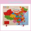 Holz China Weltgeographie Puzzlebrett für Kinder Pädagogisches Lernspielzeug