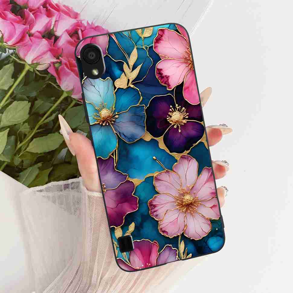 For ZTE Blade A5 2019 5.45" Case Luxury Design Popular Silicone TPU Black Cover Coque For ZTE Blade a5 A 5 2019 Phone Cases