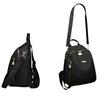 Multi-functional Black Shoulder Bag Small Retro Backpack Korean Style Nylon Backpack  Students