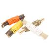 4pcs Hamster Teething Bars Edible Apple Sticks Sweet Bamboo Hamster Chew Toy with Rope