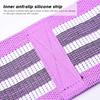 Exercise Resistance Band NonSlip Fitness Elastic Stretching Workout Band Pull Strap Belt(Black )
