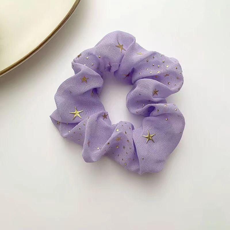Soft Romantic Hair Ties for Women Elegant Star Hairband Hair Circle Headwear Simple Hair Accessories