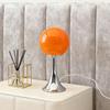 Vintage Retro Spherical Bedside Table Lamp - Artistic Night Light for Bedroom & Study Decor