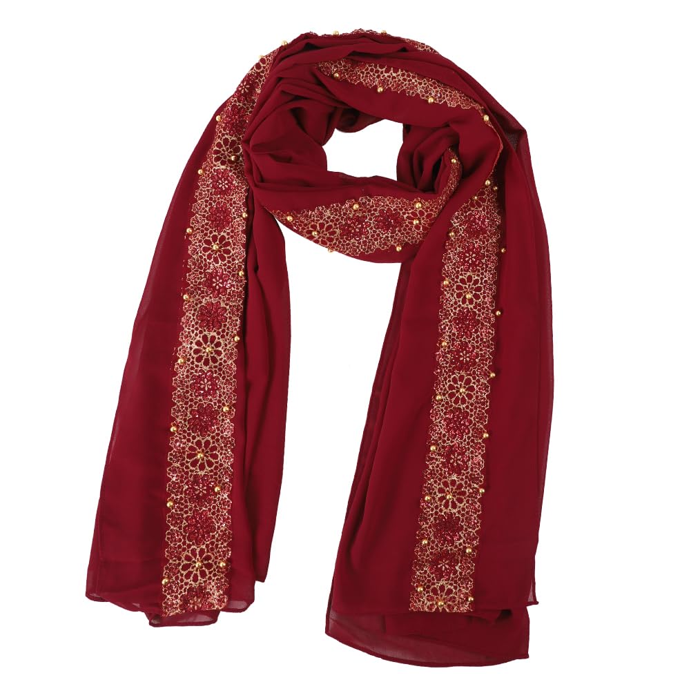 Căciulă Islamică Hijab Turban Căciulă Șal Șifon Respirabil Turban Eșarfă Stil Indian din Orientul Mijlociu Acoperământ de Cap Stolă Musulmană Protecție UV Rezistentă la Vânt Acoperire Cap