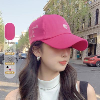 Hat Women'S Summer Empty Top Sun Hat Outdoor Versatile Baseball Cap Face Small Cap Cycling Sun Hat