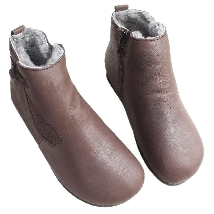 Winter Snow Boots New Warm, Non-slip and Wear-resistant Large Cotton Sole Top