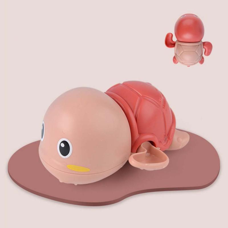 Bath Toys Bathtub Floating Little Turtle Playing In Water Kids Educational Toys For Early Learning