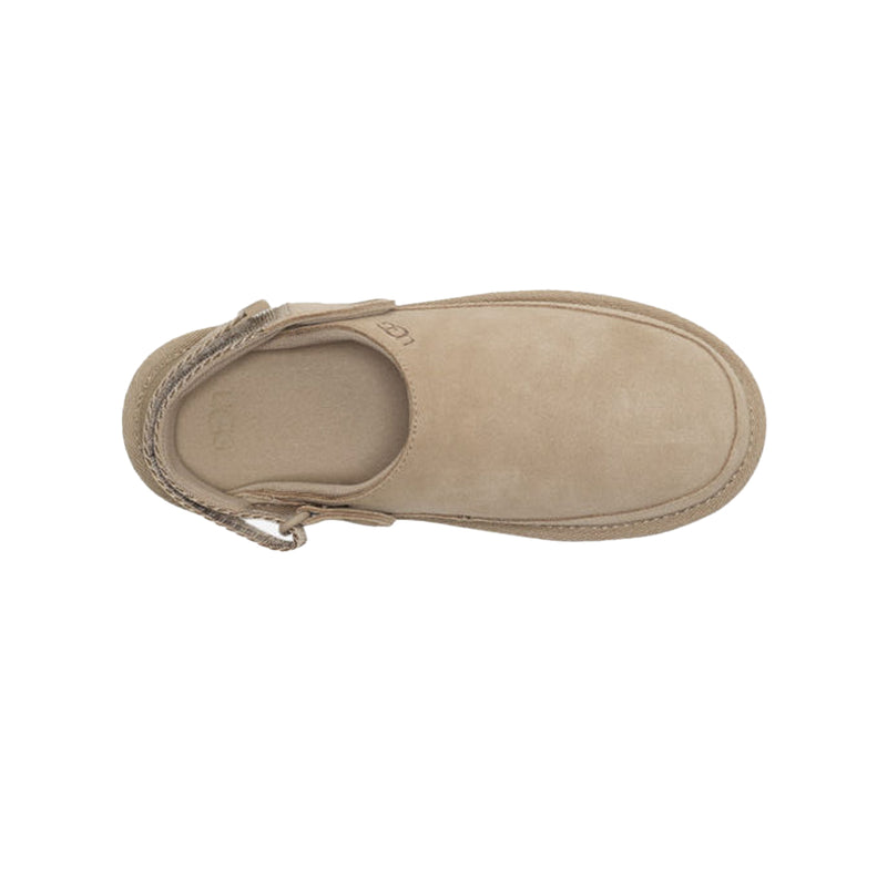 UGG Goldenstar Clog Comfortable Versatile Shock Absorbing Durable Low Top Casual Shoes Kids Clogs Beige 1159770K-SAN