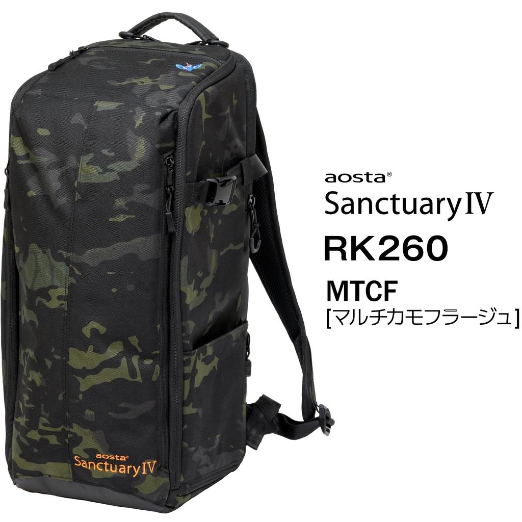 Kamerarucksack aosta Sanctuary IV RK260 Kompatibel mit Super-Teleobjektiven [Kenko] Multi-Camouflage 200-600mm