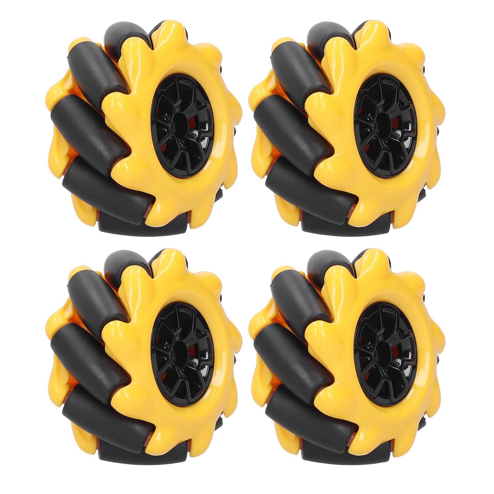 

Mecanum Wheels DIY Toy, 48mm Mecanum Wheels Omnidirectional Parts for Smart Robot Car (Pair of 2)