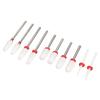 10pcs Ceramic Nail Art Drill Bits Set  Suitable For Professionals & Beginners