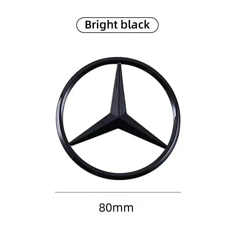 8cm ABS Car Rear Decal Trunk Emblem Sticker for Mercedes Benz W204 New GLS SLK CLASS CLS500 CLS400 CLS550 CLS350 CLS63 2012-2018