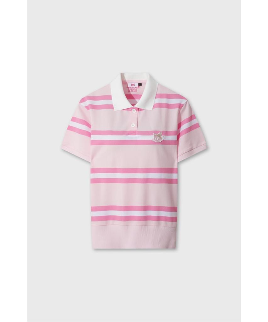 WAAC Women Stripe Loose-Fit Polo Wwtcm26503Pil