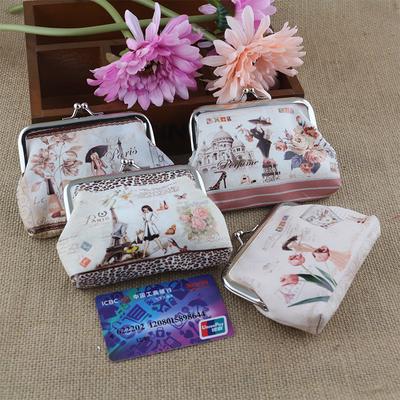 Digital Printing Coin Purse Ladies Cute Clutch Coin Bag Creative Coin Bag