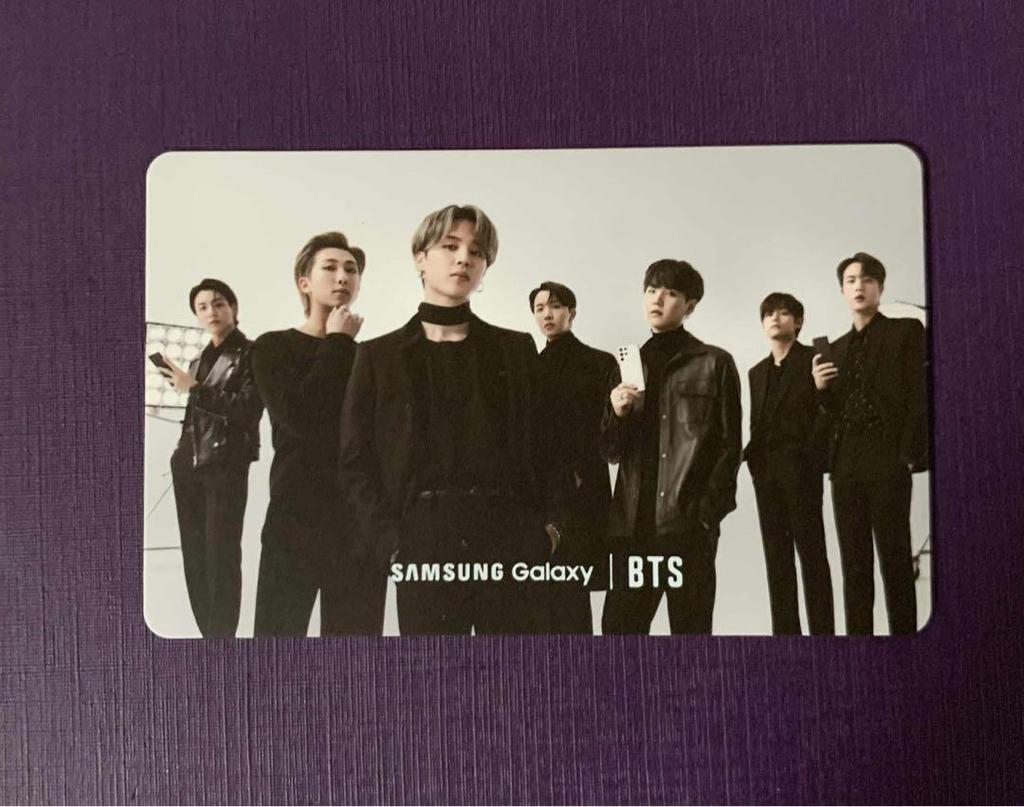 [USED] BTS Bangtan Unit Trading Card GALAXY Latin America Limited