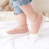 Baby Shoes Anti-slip Breathable Infant Crib Floor Socks with Rubber Sole for Children Girls Boys Mesh Shoes Soft Bottom Slippers