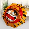 1pc One Piece Automatic Umbrella Durable Iron Frame & Plastic Handle, Gift for Men & Women, Sturdy Construction, Best for Christmas, Helloween, Playfu