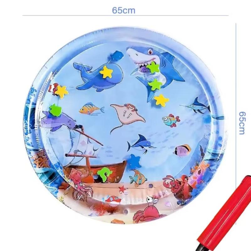 

Коврик для игры с кошкой, утолщенный датчик воды, игровой коврик для домашних животных, охлаждающий коврик с датчиком воды, игрушка, интерактивный датчик воды для домашних животных 65x65cm 1PC