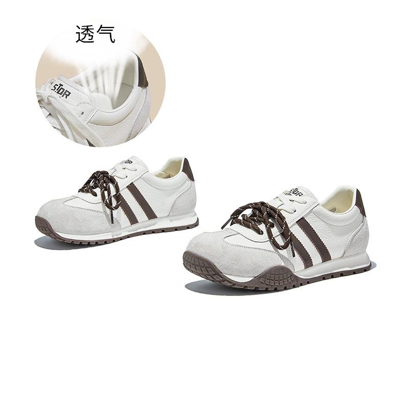 

кожаный носок осенняя новая обувь женская обувь универсальная повседневная спортивная обувь женская 40