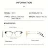 1 Pair of New Retro Metal Circular Eyeglass Frames for Men and Women's Fashion Glasses Day and Night Dual-use
