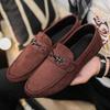 Men's Shoes Men's Loafers Doudou Shoes Fashion Shoes Summer British Breathable Casual Handmade New Models