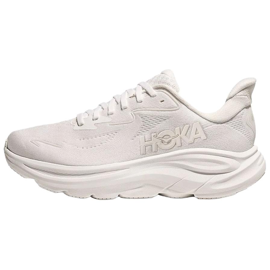 HOKA Clifton 10 Triple White Men Sneakers 1162030-WWH