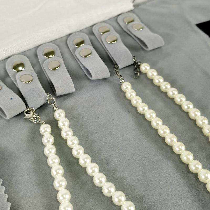 High-quality Velvet Jewelry Storage Bag Ring Necklace Pendant Earring Set Series Of Jewelry Convenient Storage Display Props