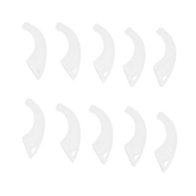 10pcs Hearing Amplifier Ear Hook Professional PP Replacement Ear Hook Accessory for BTE Hearing Amplifier