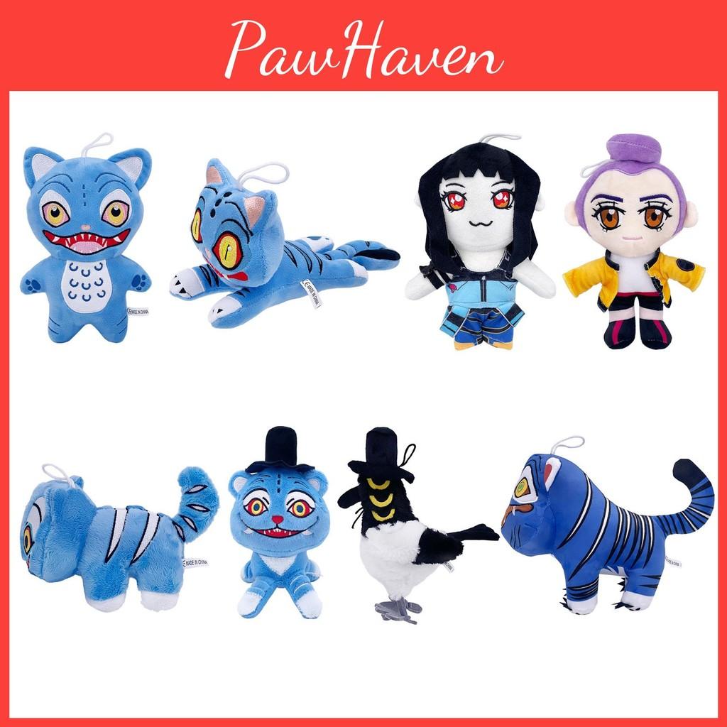 Kpop Hunters Demon Blue Tiger Rumi Zoey Plush Toy Stuffed Doll Gift Decoration