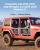 Jeep Tube Doors, 4-Door, Fit for 2018-2026 Jeep Wrangler JL & 2020-2026 Gladiator JT, Soldier Pattern Off Road Front & Rear Tubular Half Doors with