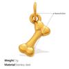 Vintage Fashion Diy Smiley Face Love Coconut Tree Pendant Stainless Steel Gold-Plated Various Jewelry Accessories