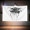 Vlajka rockovej hudby 3x5 stôp Pre fanúšikov Darkthrone Transparent HD tlač Mosadzné očká Dekorácia steny garáže, spálne, obývacej izby, internátu Tapiséria