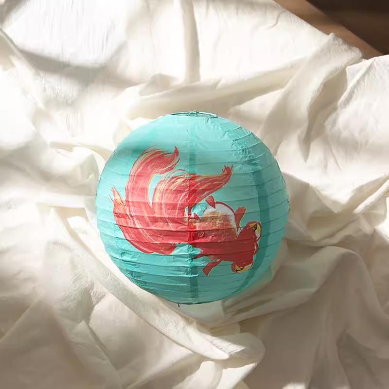 Double Happiness Chinese Wedding Room Decoration Set with Lanterns & Honeycomb Ornaments for Bedroom Photo Props