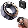 Fidget Spinner for Stress Relief, DIY Magnetic Fidget Ring with Engaging Sounds, EDC Stainless Steel Toys, Perfect for Work, Study, Waiting Etc.