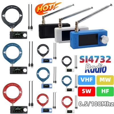 SI4732 Pocket Mini Radio HF MW AM FM Portable Radio 0.5-108mhz Radio Receiver For Kids For Older for Study for Office