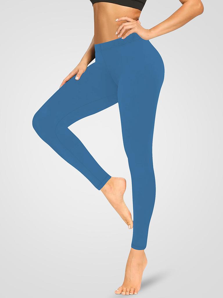 Yoga Pants for Women Fitness Milk Silk Butt-lifting Waist-cinching Sports Leggings 9-inch Leggings