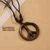 Ethnic style Shark Tooth Necklace Resin Tribal Style Pendant Gifts Sweater Chain