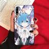 ReZERO Ram Rem Phone Case For Huawei Honor 10 Lite 9 20 7A 9X 30 50 60 70 Pro Plus Soft Silicone Cover