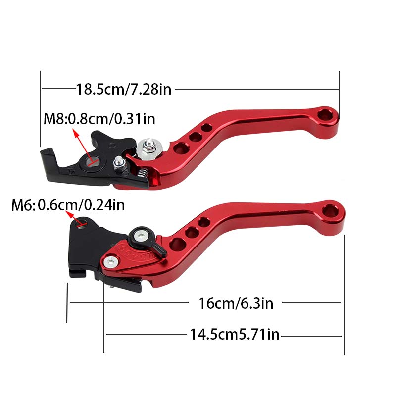 Universal Motorcycle Modification Alloy CNC Clutch Brake Handle Drum Lever Fit For BMW Honda Yamaha Suzuki Motorbike Accessorie