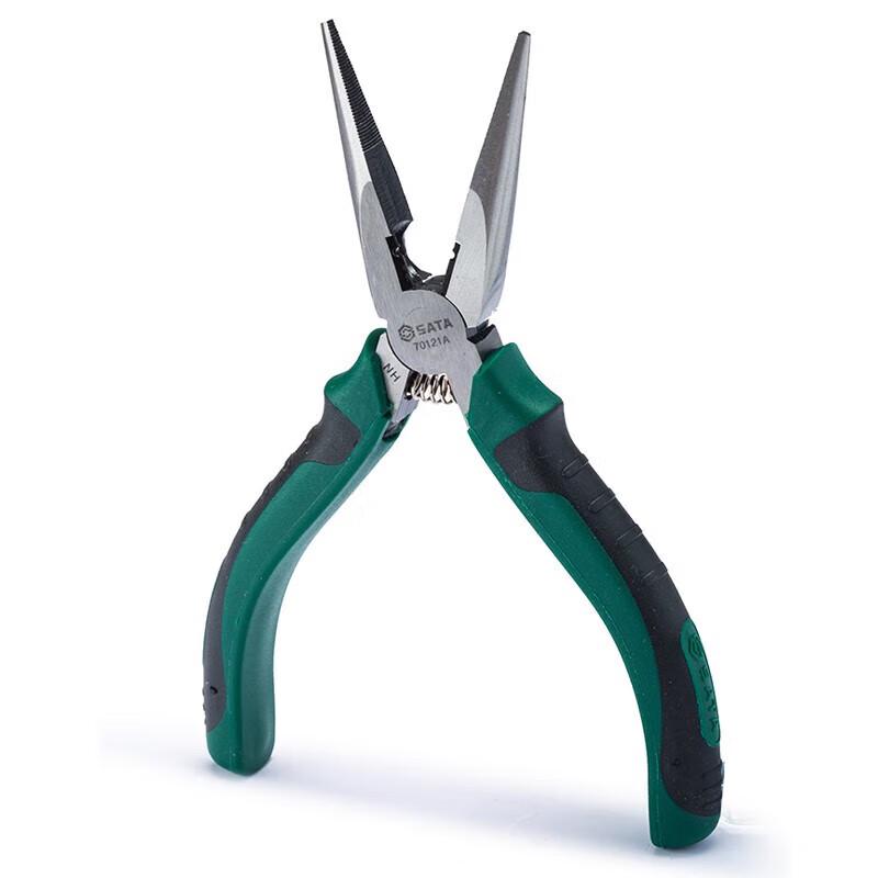 SATA 70121A Professional Japanese Long Nose Pliers