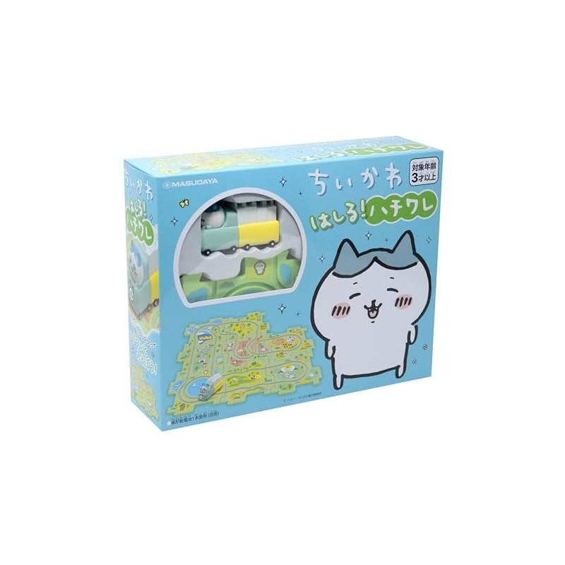 

Masudaya Corporation Panel World Chiikawa Running! Hachiware Toy, Ages 3+, Battery Operated, 480-1715