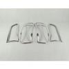 Car ABS Chrome Cover Trim Back Tail Rear Light Lamp Frame Parts 4pcs For Jeep Grand Cherokee 2014 2015 2016 2017 2018
