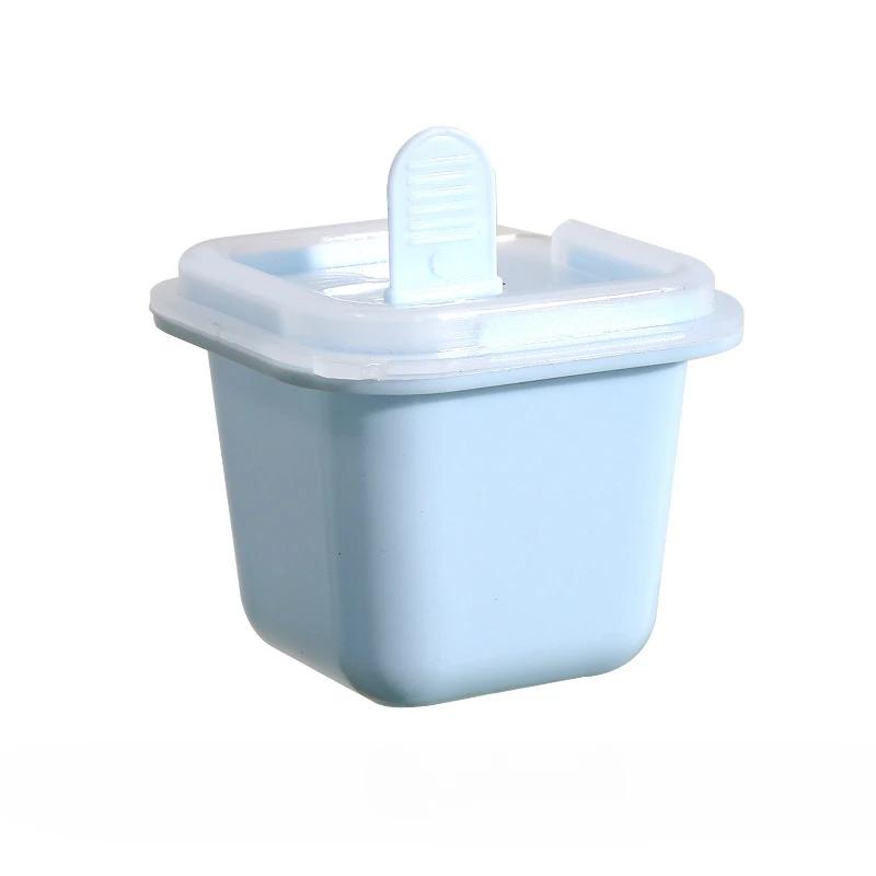 Square Ice Cube Molds Food Grade Ice Cream Mould Square Frozen Ice Cube Mold Summer Jelly Pudding Maker Tools Popsicle Mold