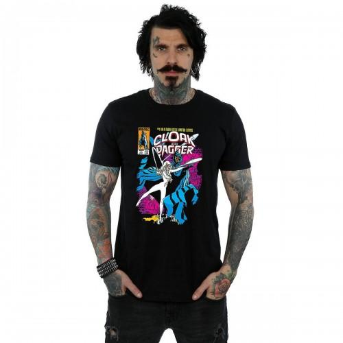 

Cloak & Dagger Mens Comic Cover Cotton T-Shirt L