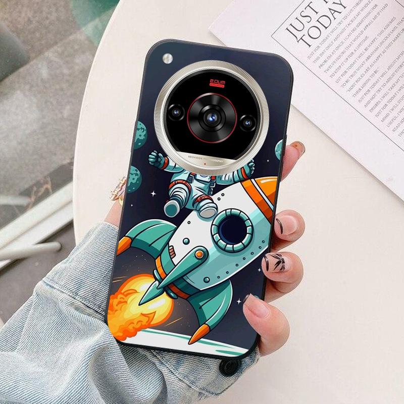 Pro pouzdro na telefon ZTE Nubia Focus 2 Ultra 5G astronaut Silikonová ochrana fotoaparátu Zadní kryt Pro Nubia Focus2 Ultra Funda Coque