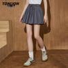 TonLion Women's High-Waist A-Line Skirt