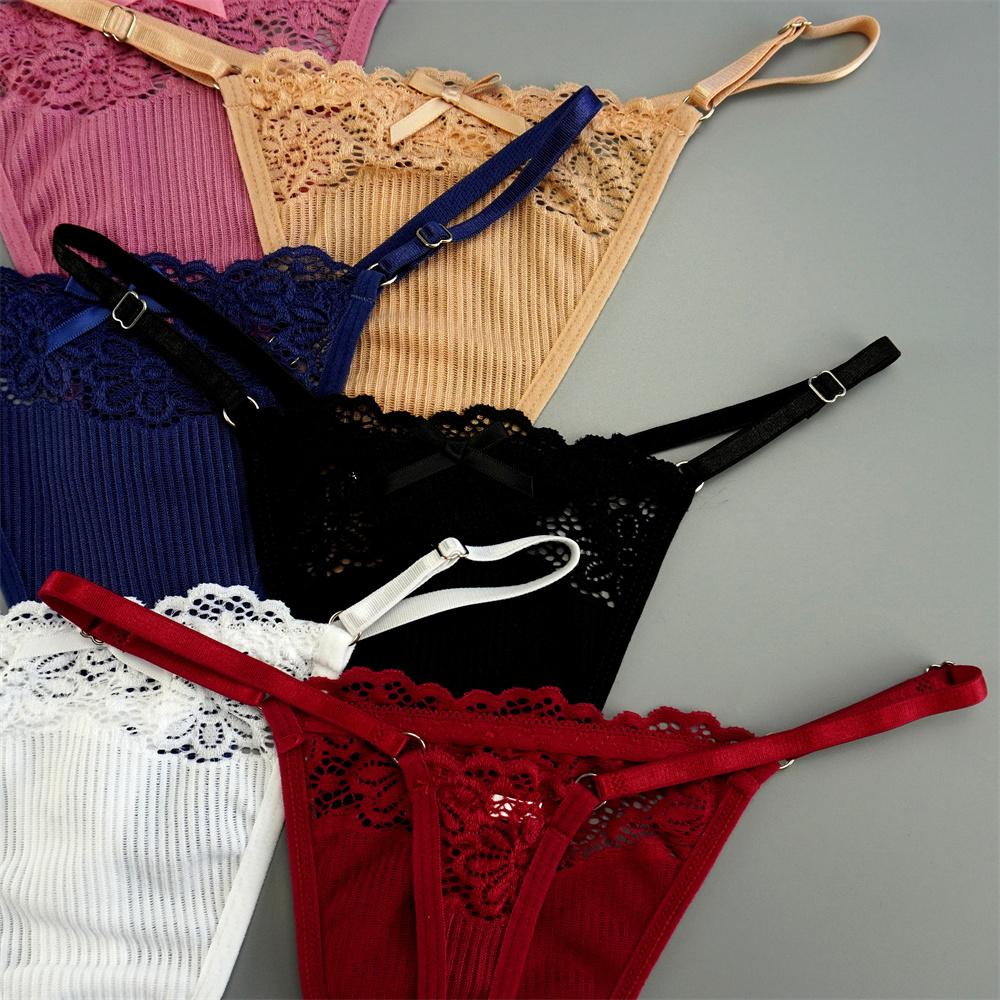 3Pcs/Pack Women Sexy Thong  Low Waist Sexy Underwear Hollow Out Lace Panties Lingerie Superior Comfortable G-String Fast Send