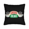 Federa per Cuscino Central Perk Friends TV Merch Stampa Federa Cuscino Copricuscini Decorazione Auto con Zip Multitaglia