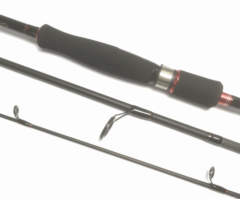 EVA 7ft Spinning Pack Rod 3 Piece M Bass Rod Lure Rod Bass Rod Trout Spinning Rod (Sea Rod)