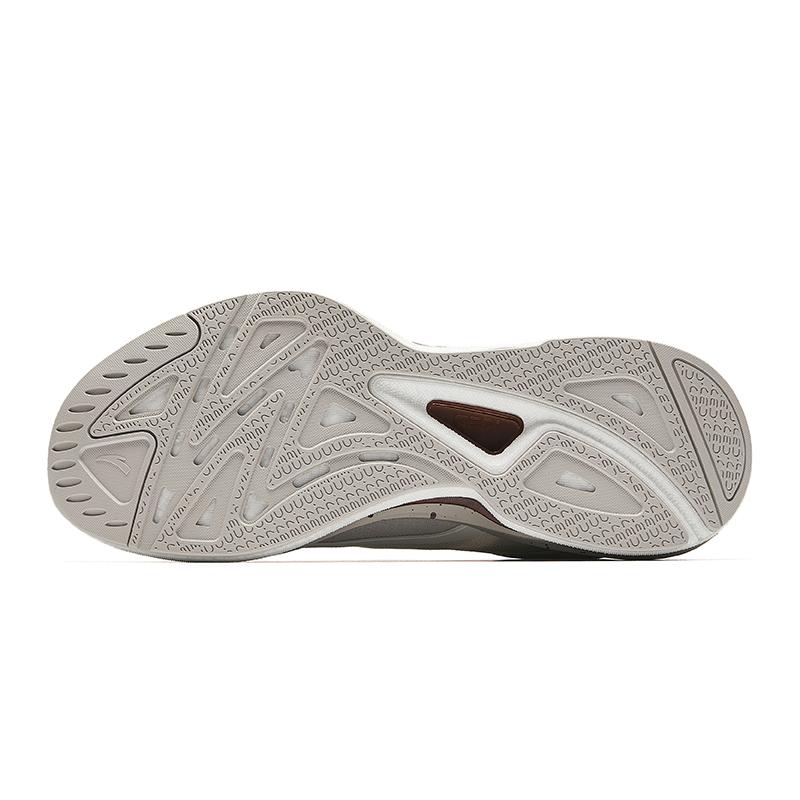 Anta Comfortable Cushioning Non-Slip Durable Low-Top Casual Running Shoes Men Sneakers White Gray 912435537-3